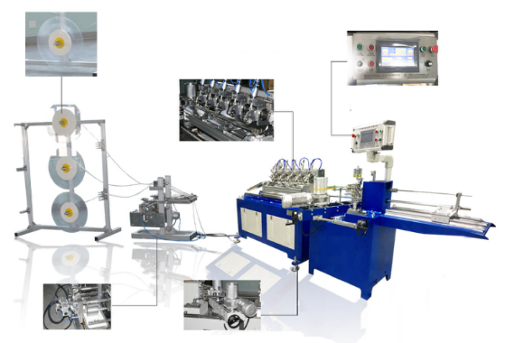 Автоматическая 40 м скоростная бумажная соломинка 1