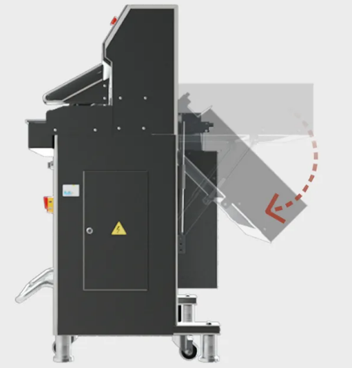 H5010L Гидравлическая бумагорезательная машина с переменной частотой и микрокомпьютерным программным управлением 9