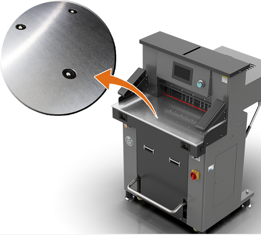 H5010L Гидравлическая бумагорезательная машина с переменной частотой и микрокомпьютерным программным управлением 8