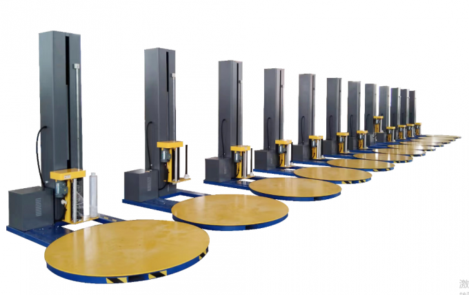 BL1650P Электрическая автоматическая паллетная растяжная пленочная оберточная машина для пищевых продуктов напиток текстиль товарная химическая одежда 1