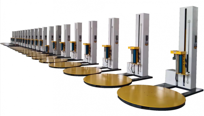 BL1650P Электрическая автоматическая паллетная растяжная пленочная оберточная машина для пищевых продуктов напиток текстиль товарная химическая одежда 2