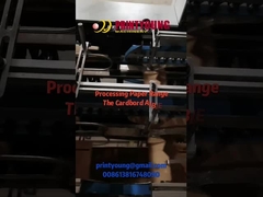 PRY-1050PC Автоматическая фальцевально-склеивающая машина для коробок из гофрированного картона с замком на дне