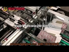 TC-650A Полностью автоматическая бумажная тортовая коробка для подарков