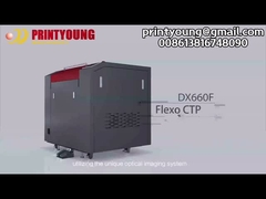 DX660F 4000dpi Digital Flexo CTP Plate Making Machine Машина для изготовления пластинок