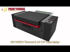 DX1160ETU 2400 dpi +/- 0,005 мм Машины для производства тепловых и ультрафиолетовых пластин CTP