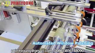 Смотреть: Полностью автоматическая машина для заделки окон TC-880A с витриной для перфорации и биговки