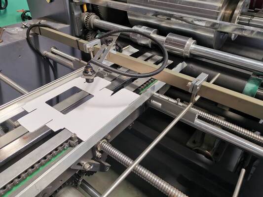 TC-1080A Fully Automatic Paper Box Window Patching Machine with Motor & Engine 380V 100 Pcs/Min Capacity